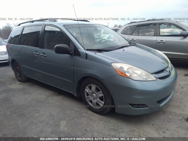 5TDZK23CX8S172838 - 2008 TOYOTA SIENNA CE/LE BLUE photo 1