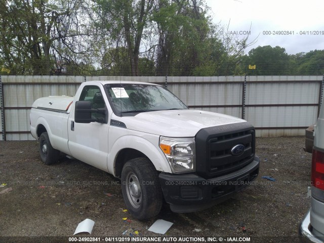 1FTBF3A67DEB81005 - 2013 FORD F350 WHITE photo 1