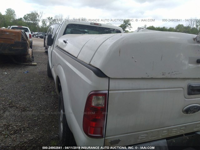 1FTBF3A67DEB81005 - 2013 FORD F350 WHITE photo 3