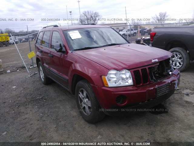 1J4GR48K05C690916 - 2005 JEEP GRAND CHEROKEE LAREDO/COLUMBIA/FREEDOM 红色 照片 1