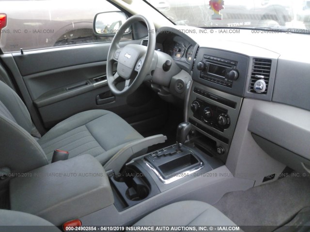 1J4GR48K05C690916 - 2005 JEEP GRAND CHEROKEE LAREDO/COLUMBIA/FREEDOM 红色 照片 5