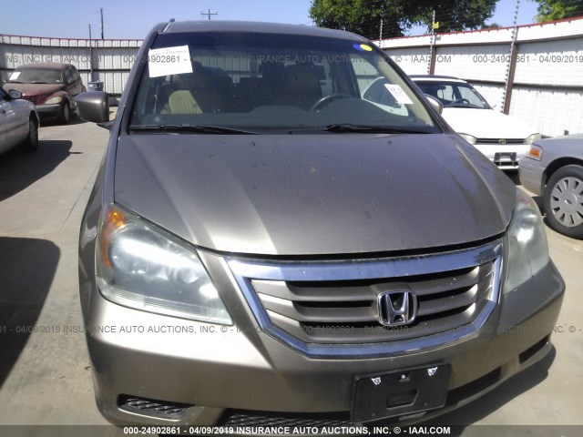 5FNRL38728B014383 - 2008 HONDA ODYSSEY EXL TAN photo 6