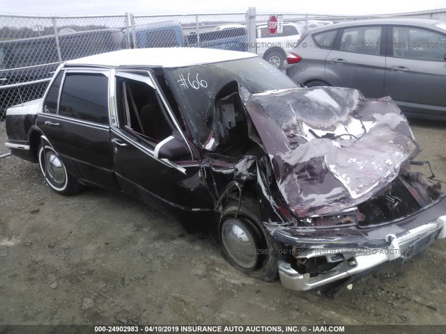 1G4HR54C4LH414605 - 1990 BUICK LESABRE LIMITED MAROON photo 1