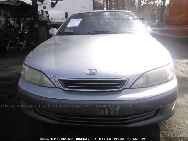 JT8BF28G215105291 - 2001 LEXUS ES 300 GRAY photo 6