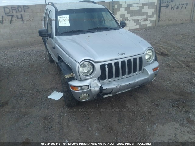 1J4GL58K52W106897 - 2002 JEEP LIBERTY LIMITED SILVER photo 6