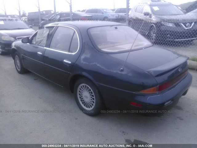 JNKAY21D0SM212871 - 1995 INFINITI J30 GREEN photo 3