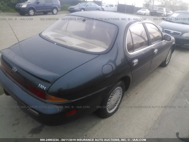 JNKAY21D0SM212871 - 1995 INFINITI J30 GREEN photo 4