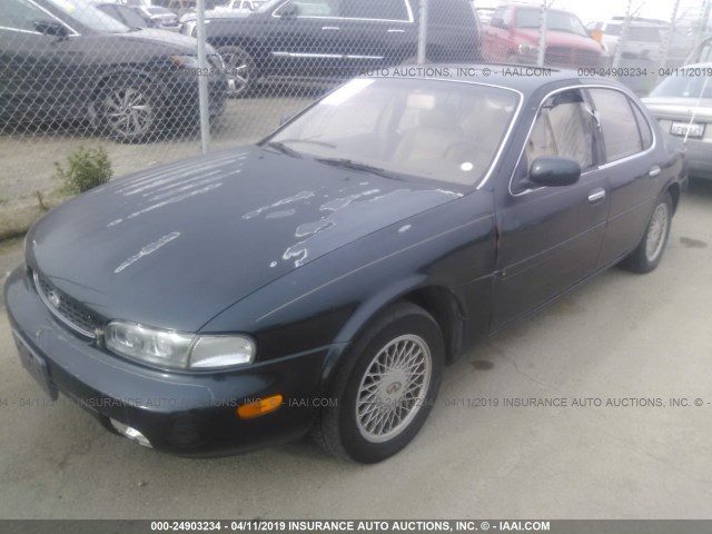 JNKAY21D0SM212871 - 1995 INFINITI J30 GREEN photo 6