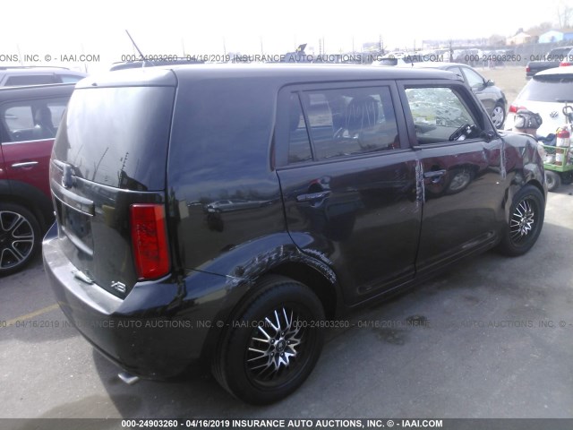JTLKE50E881038119 - 2008 TOYOTA SCION XB 黑色 照片 4