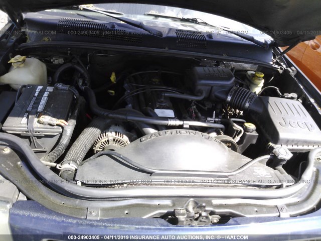 1J4GW48S34C363269 - 2004 JEEP GRAND CHEROKEE LAREDO/COLUMBIA/FREEDOM 蓝色 照片 10