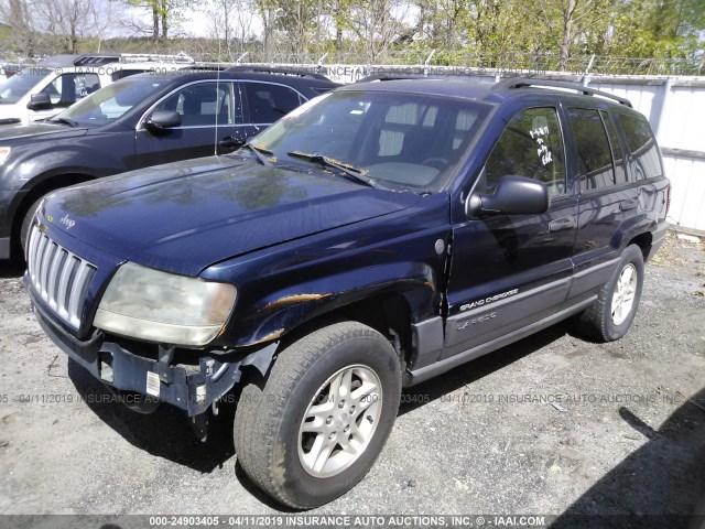 1J4GW48S34C363269 - 2004 JEEP GRAND CHEROKEE LAREDO/COLUMBIA/FREEDOM 蓝色 照片 2
