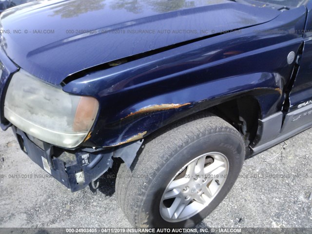 1J4GW48S34C363269 - 2004 JEEP GRAND CHEROKEE LAREDO/COLUMBIA/FREEDOM 蓝色 照片 6