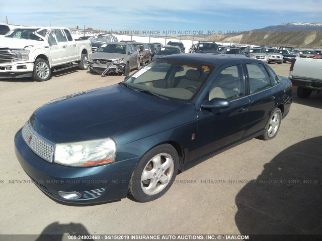 1G8JU54F93Y553055 - 2003 SATURN L200 BLUE photo 2