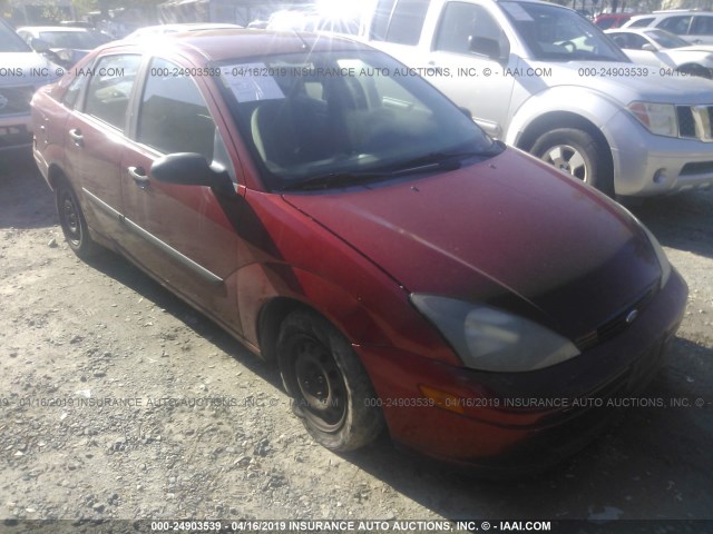1FAFP33P33W114257 - 2003 FORD FOCUS LX RED photo 1