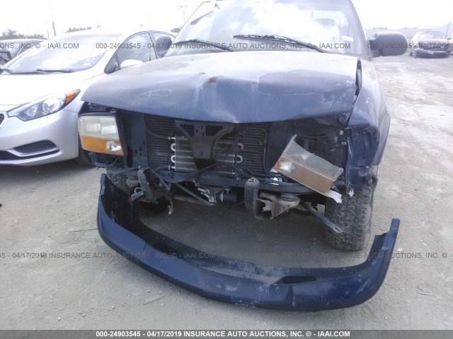 1GTDT13W62K130550 - 2002 GMC SONOMA BLUE photo 6