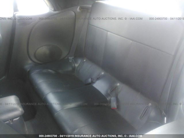 4A3AE45G65E002460 - 2005 MITSUBISHI ECLIPSE SPYDER GS BURGUNDY photo 8