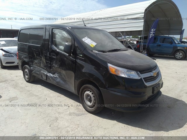 3N63M0YNXFK695698 - 2015 CHEVROLET CITY EXPRESS LS BLACK photo 1