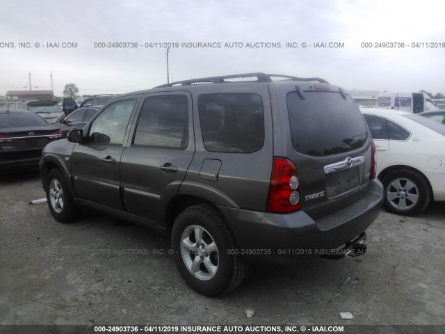 4F2CZ06145KM51043 - 2005 MAZDA TRIBUTE S GRAY photo 3