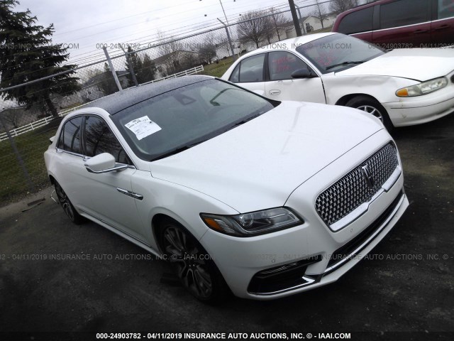 1LN6L9NP7H5631396 - 2017 LINCOLN CONTINENTAL RESERVE Weiß Foto 1
