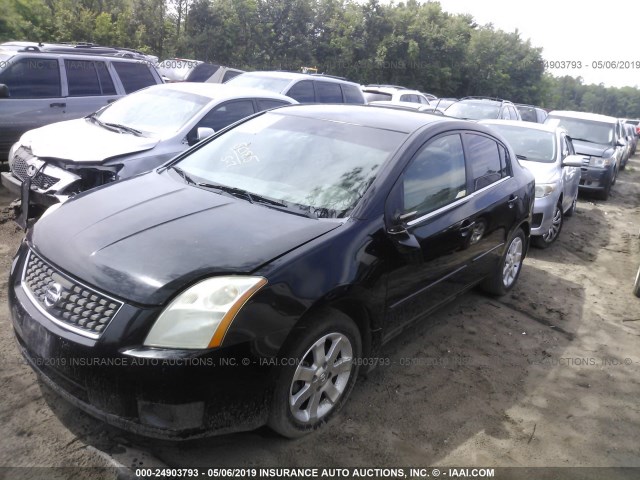 3N1AB61E67L699971 - 2007 NISSAN SENTRA 2.0/2.0S/2.0SL BLACK photo 2