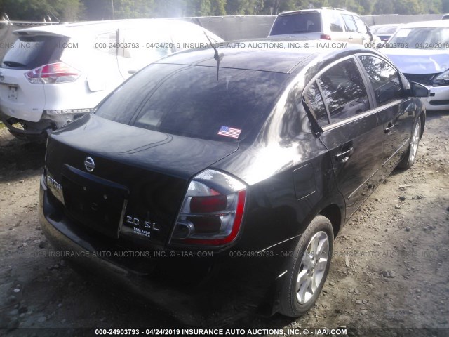 3N1AB61E67L699971 - 2007 NISSAN SENTRA 2.0/2.0S/2.0SL BLACK photo 4