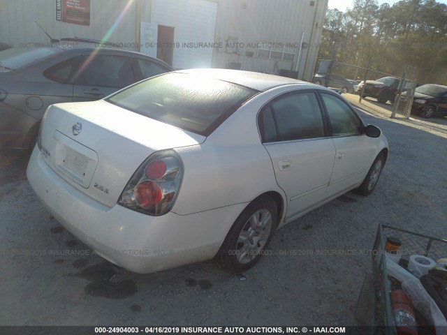 1N4AL11D76C105294 - 2006 NISSAN ALTIMA S/SL WHITE photo 4