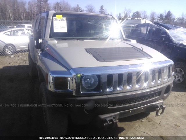 5GTDN136168117775 - 2006 HUMMER H3 GRAY photo 6