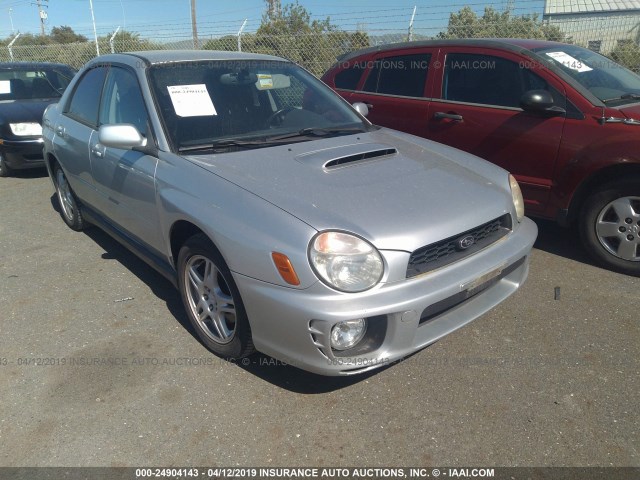 JF1GD29633H508402 - 2003 SUBARU IMPREZA WRX SILVER photo 1