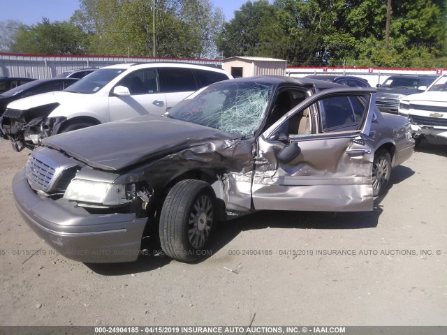 2FAFP74WX4X124349 - 2004 FORD CROWN VICTORIA LX TAN photo 2