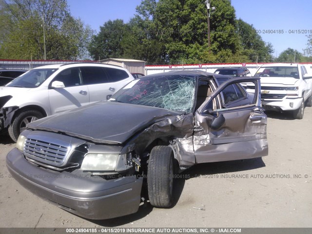 2FAFP74WX4X124349 - 2004 FORD CROWN VICTORIA LX TAN photo 6