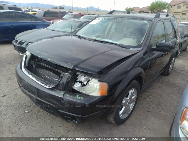 1FMZK06165GA40997 - 2005 FORD FREESTYLE LIMITED BLACK photo 2