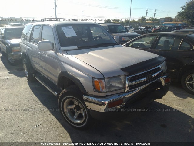 JT3GN86RXW0067951 - 1998 TOYOTA 4RUNNER SR5 SILVER photo 1