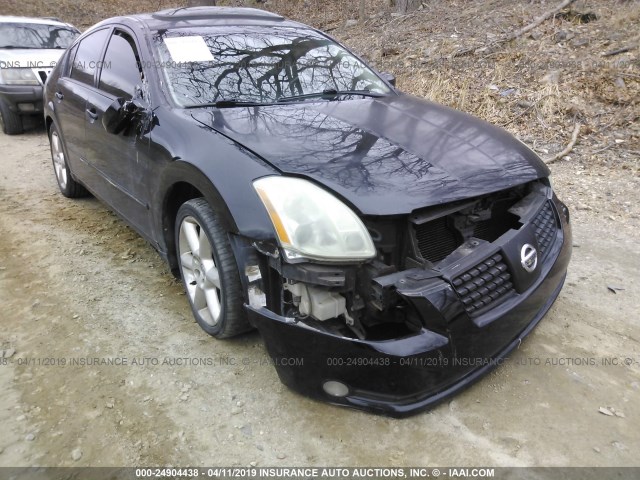 1N4BA41E76C800721 - 2006 NISSAN MAXIMA SE/SL BLACK photo 6