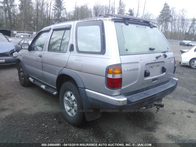 JN8AR05Y0XW301016 - 1999 NISSAN PATHFINDER LE/SE/XE GRAY photo 3