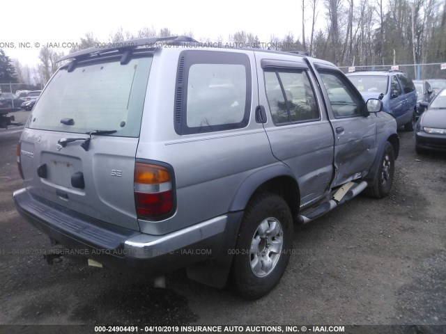 JN8AR05Y0XW301016 - 1999 NISSAN PATHFINDER LE/SE/XE GRAY photo 4