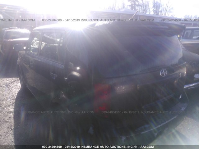 JTLKE50E181015684 - 2008 TOYOTA SCION XB 紫色 照片 3