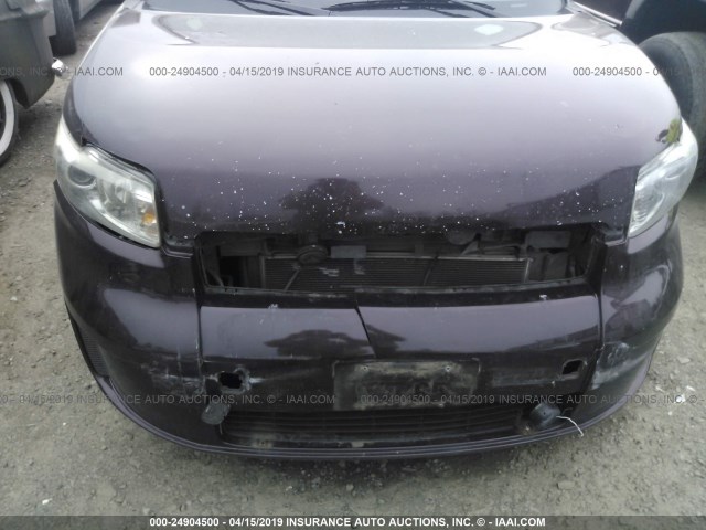 JTLKE50E181015684 - 2008 TOYOTA SCION XB 紫色 照片 6
