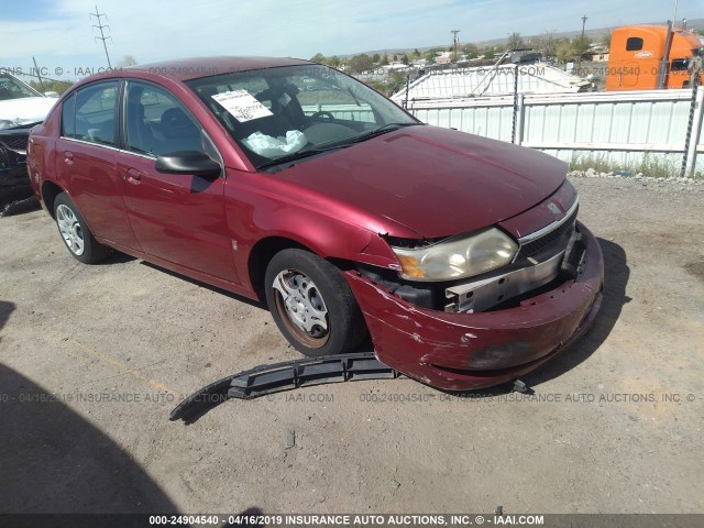 1G8AJ52F94Z152127 - 2004 SATURN ION LEVEL 2 红色 照片 1