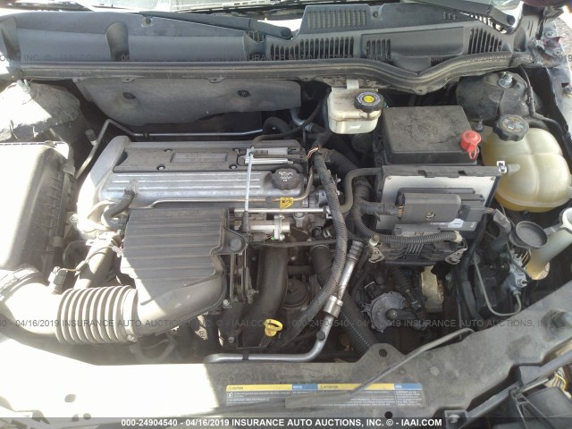 1G8AJ52F94Z152127 - 2004 SATURN ION LEVEL 2 红色 照片 10