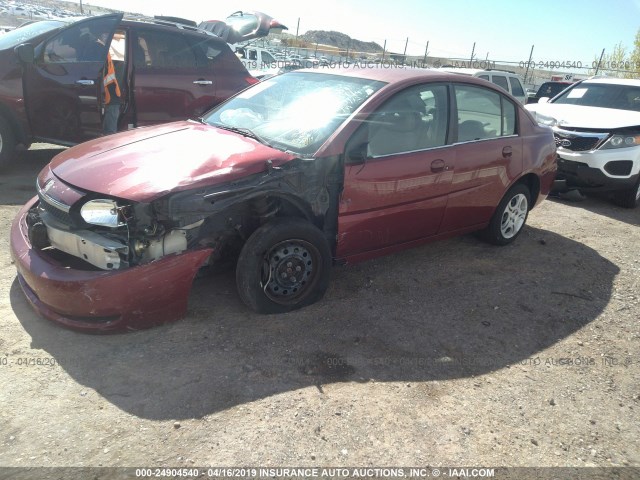 1G8AJ52F94Z152127 - 2004 SATURN ION LEVEL 2 红色 照片 2