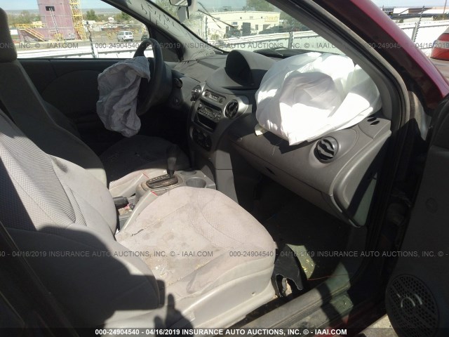 1G8AJ52F94Z152127 - 2004 SATURN ION LEVEL 2 红色 照片 5