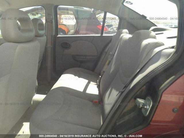 1G8AJ52F94Z152127 - 2004 SATURN ION LEVEL 2 红色 照片 8