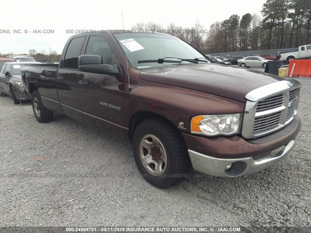 3D7KA28C34G120933 - 2004 DODGE RAM 2500 ST/SLT BURGUNDY photo 1