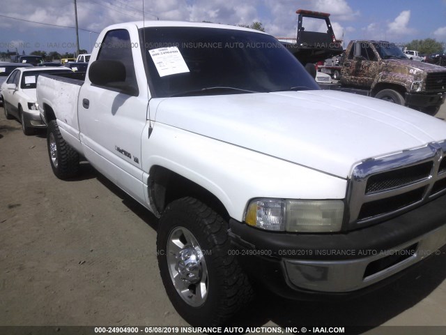 3B7KC26Z82M279604 - 2002 DODGE RAM 2500 WHITE photo 1