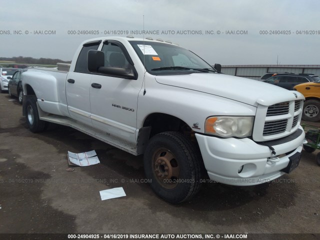 3D7MU48C44G165228 - 2004 DODGE RAM 3500 ST/SLT WHITE photo 1