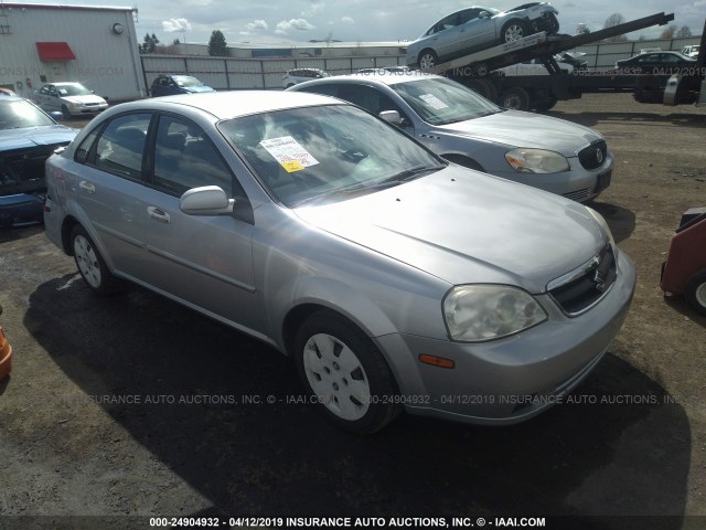 KL5JD56Z46K476329 - 2006 SUZUKI FORENZA SILVER photo 1