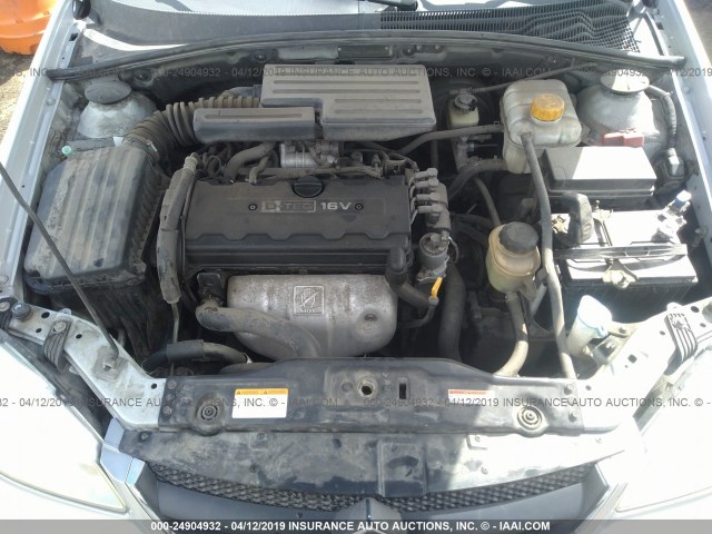 KL5JD56Z46K476329 - 2006 SUZUKI FORENZA SILVER photo 10