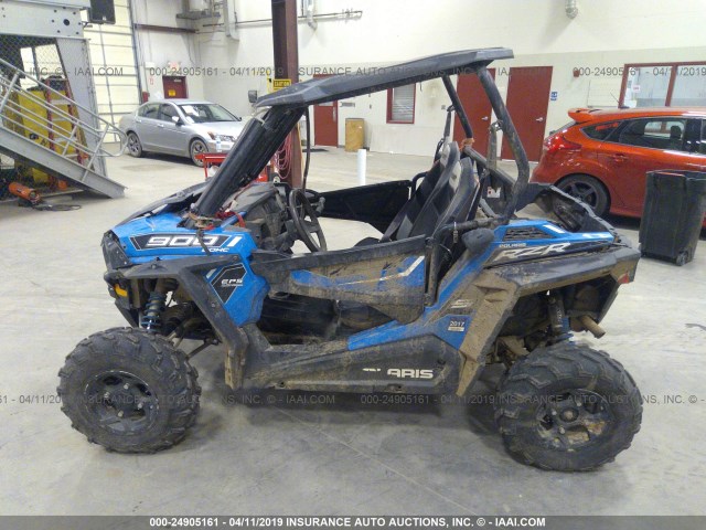 3NSVBE870FF430411 - 2015 POLARIS RZR S 900 EPS BLUE photo 9