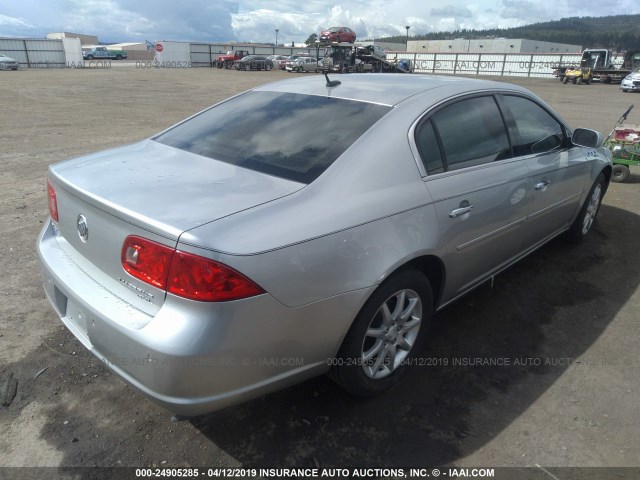 1G4HD572X8U167560 - 2008 BUICK LUCERNE CXL GRAY photo 4