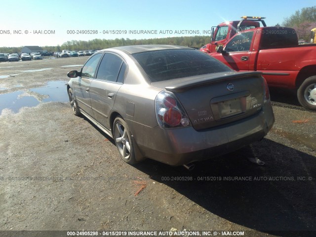 1N4BL11E56N375559 - 2006 NISSAN ALTIMA SE/SL/SE-R BROWN photo 3